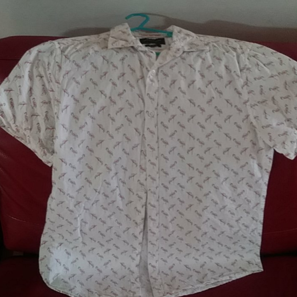 Mens ricky singh button up shirt